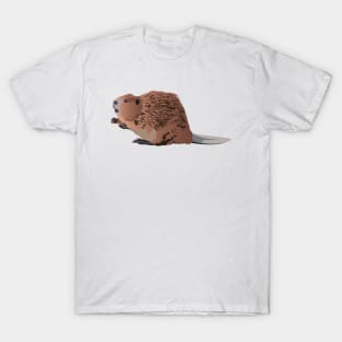 Brown Beaver T-Shirt